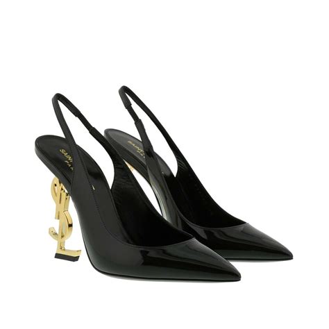 ysl slingback heels